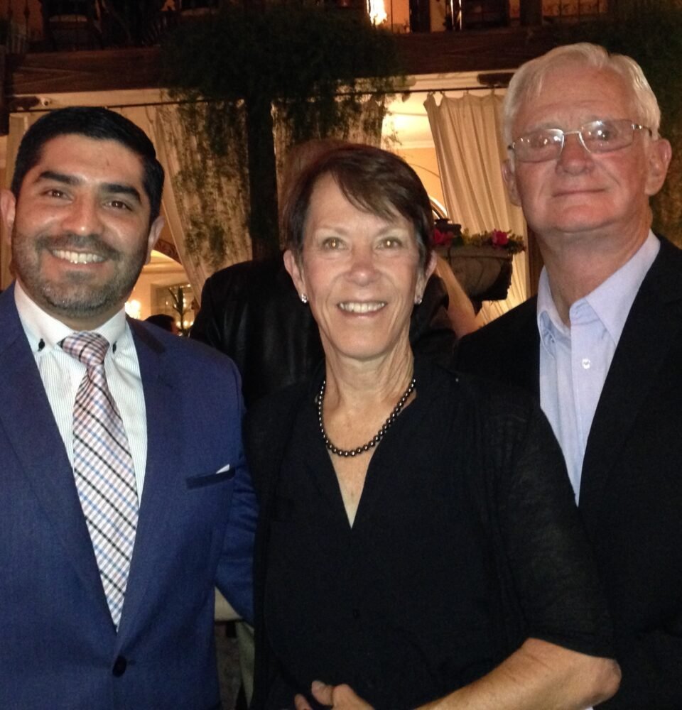 HKIE Co-Founders, Mary, and Tod Freeman with Dr. Pablo Salamea