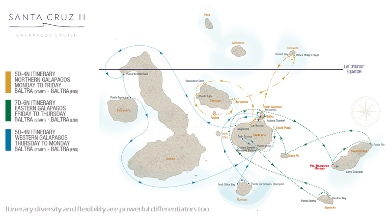 galapago s map